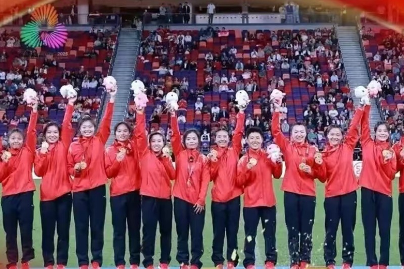 马陵中学|昔日校园锐将,今朝全运夺金——马陵中学毕业生马晓丹助江苏女子橄榄球队夺冠